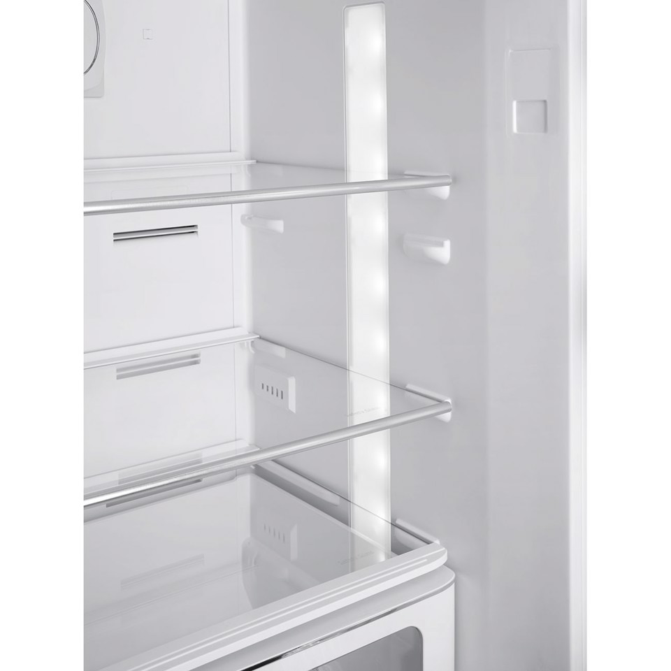 Smeg FAB32RPK6 frigorifero con congelatore Libera installazione 331 L Rosa Made in Italy