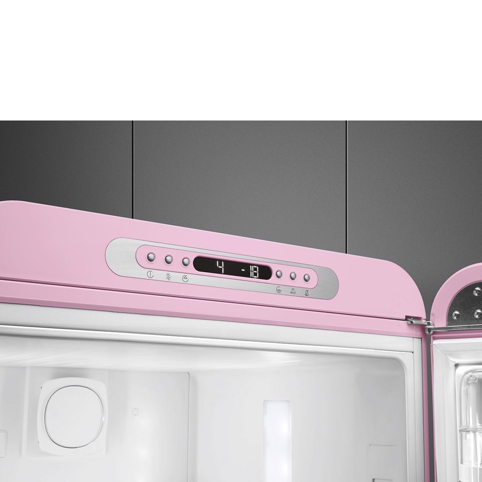 Smeg FAB32RPK6 frigorifero con congelatore Libera installazione 331 L Rosa Made in Italy