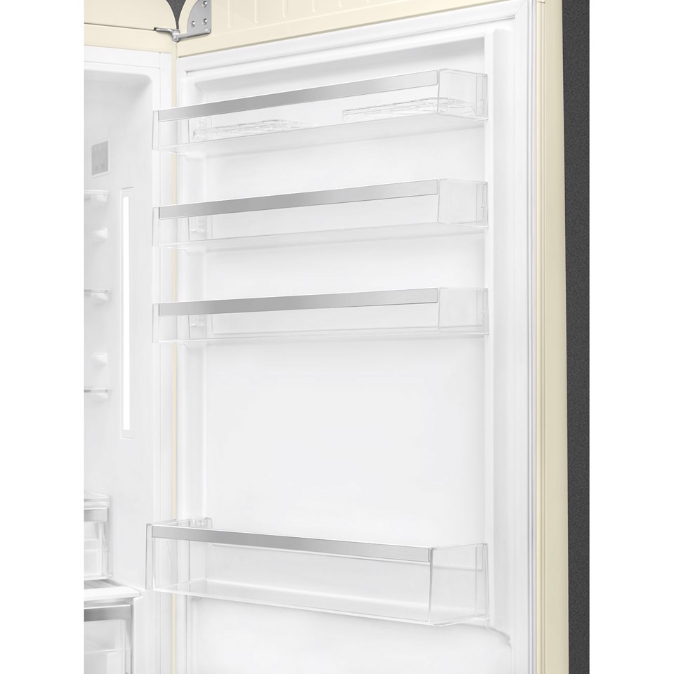 Smeg FAB38RCR6 frigorifero con congelatore Libera installazione 481 L Crema Made in Italy