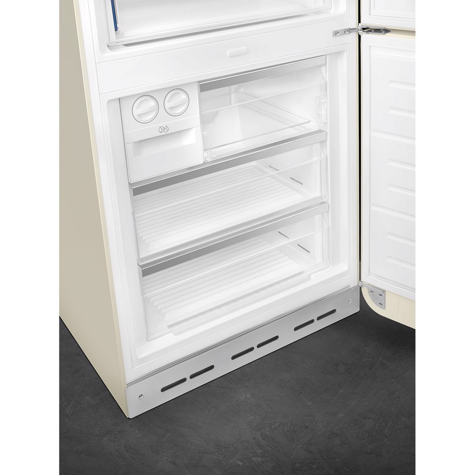 Smeg FAB38RCR6 frigorifero con congelatore Libera installazione 481 L Crema Made in Italy