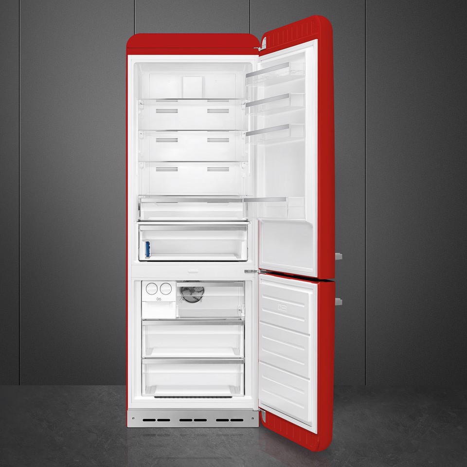 Smeg FAB38RRD6 frigorifero con congelatore Libera installazione 481 L Rosso Made in Italy