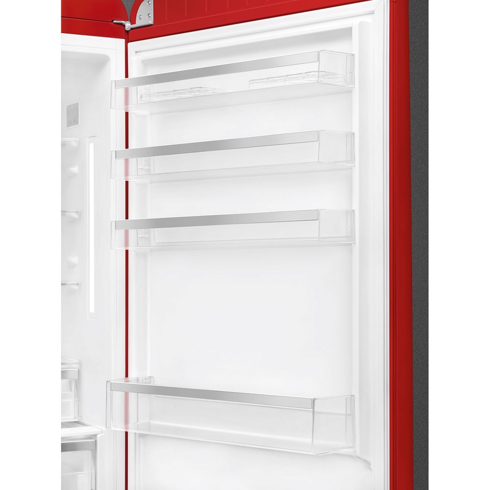 Smeg FAB38RRD6 frigorifero con congelatore Libera installazione 481 L Rosso Made in Italy