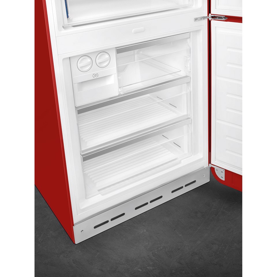 Smeg FAB38RRD6 frigorifero con congelatore Libera installazione 481 L Rosso Made in Italy