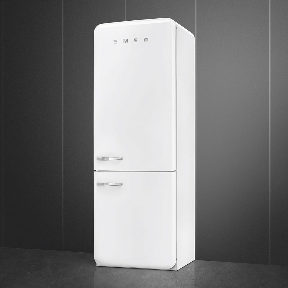 Smeg FAB38RWH6 frigorifero con congelatore Libera installazione 481 L Bianco Made in Italy