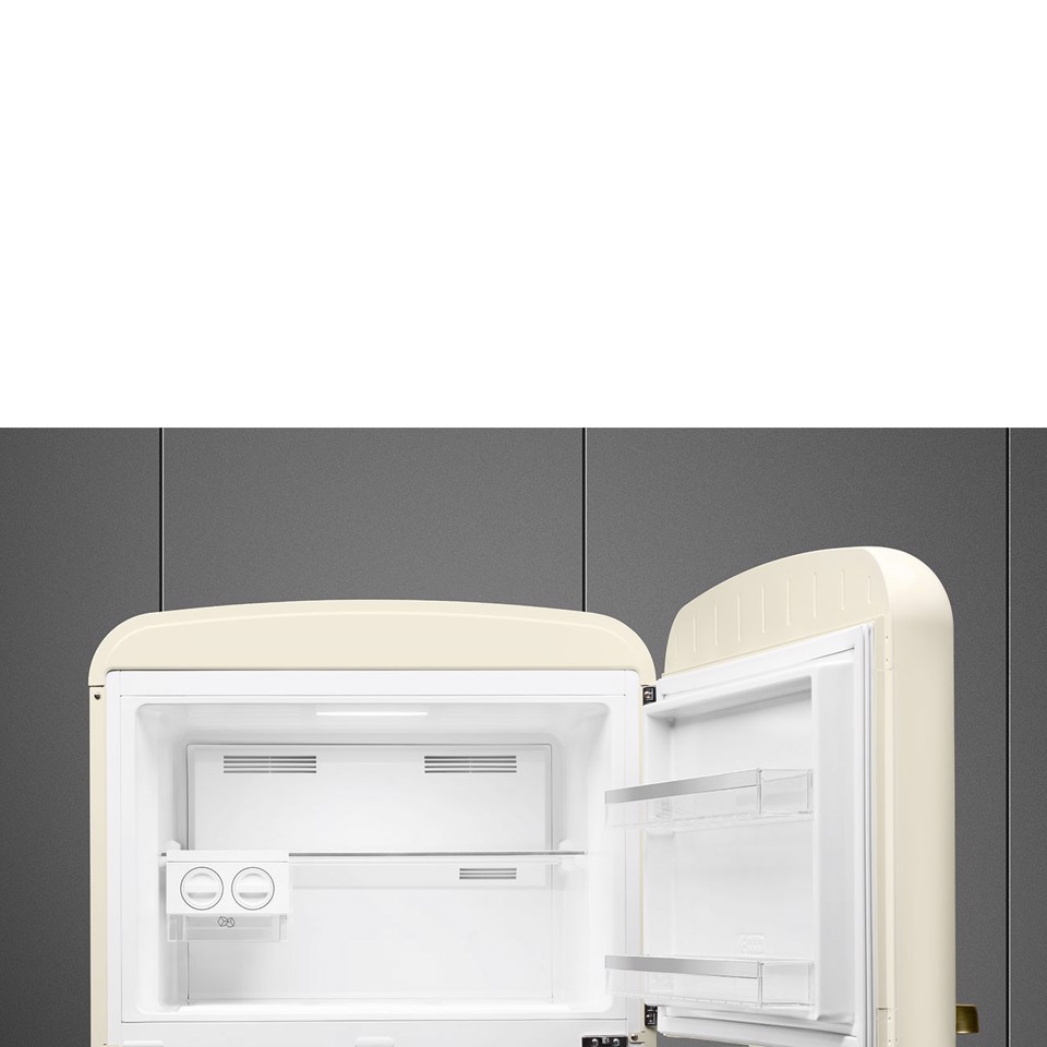 Smeg FAB50RCRB5 frigorifero con congelatore Libera installazione 524 L E Crema Made in Italy