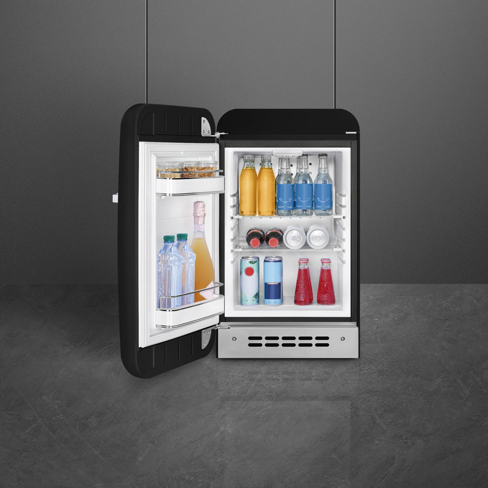 Smeg FAB5LBL6 frigorifero Libera installazione 34 L Nero Made in Italy