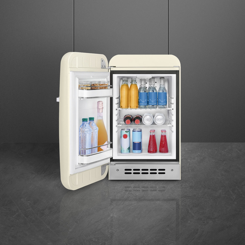 Smeg FAB5LCR6 frigorifero Libera installazione 34 L Crema Made in Italy