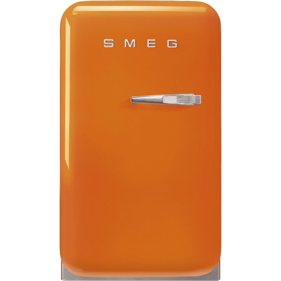Smeg FAB5LOR6 frigorifero Libera installazione 34 L Arancione Made in Italy