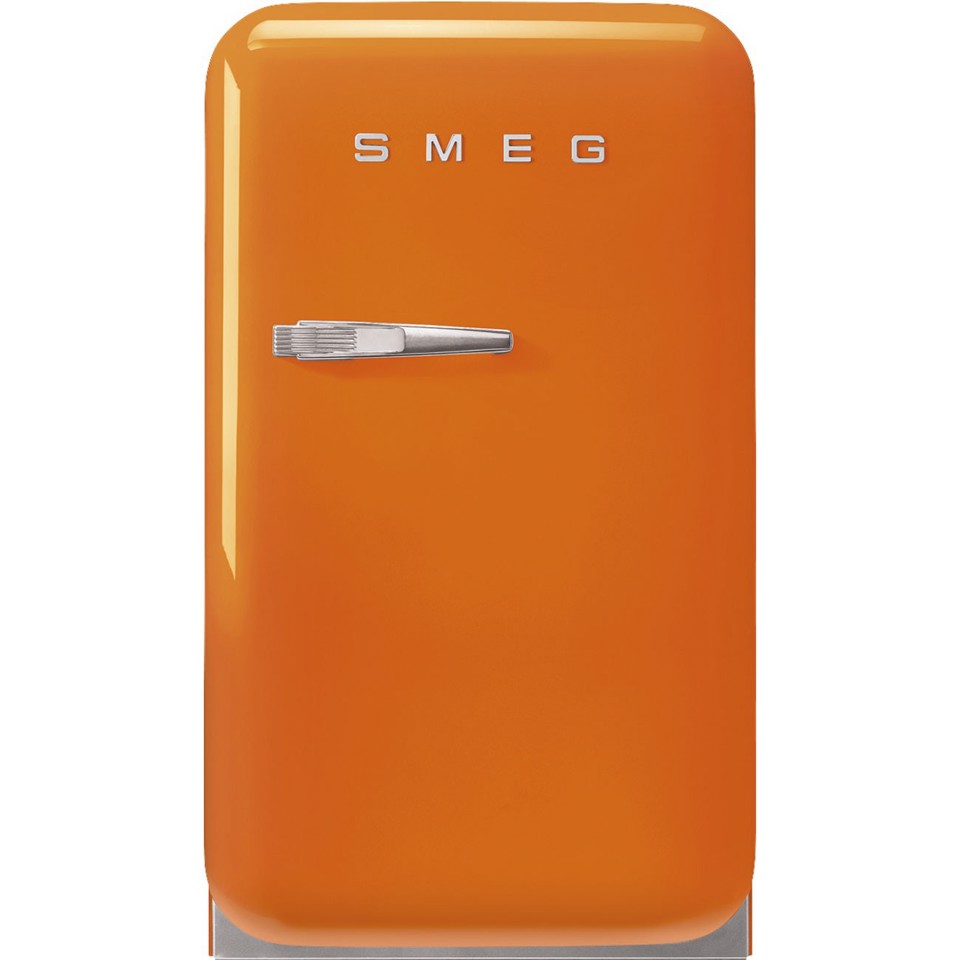 Smeg FAB5ROR6 frigorifero Libera installazione 34 L Arancione Made in Italy