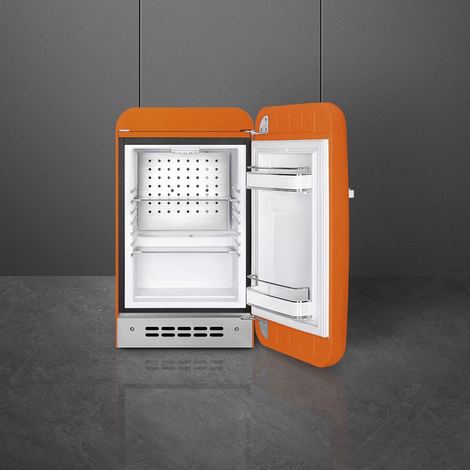 Smeg FAB5ROR6 frigorifero Libera installazione 34 L Arancione Made in Italy