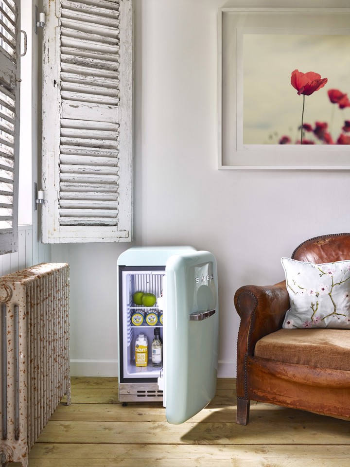 Smeg FAB5RPG6 frigorifero Libera installazione 34 L D Verde