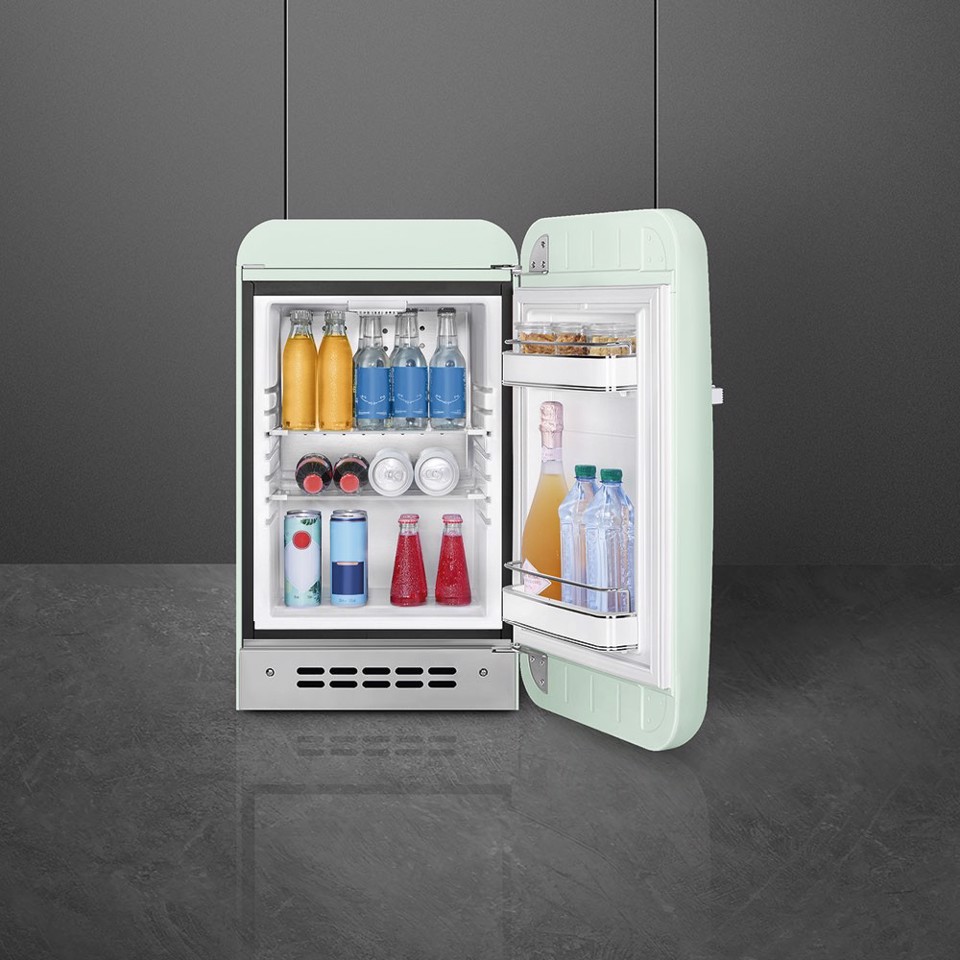 Smeg FAB5RPG6 frigorifero Libera installazione 34 L Verde Made in Italy