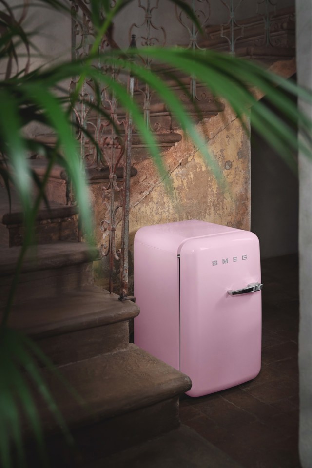 Smeg FAB5RPK6 frigorifero Libera installazione 34 L D Rosa