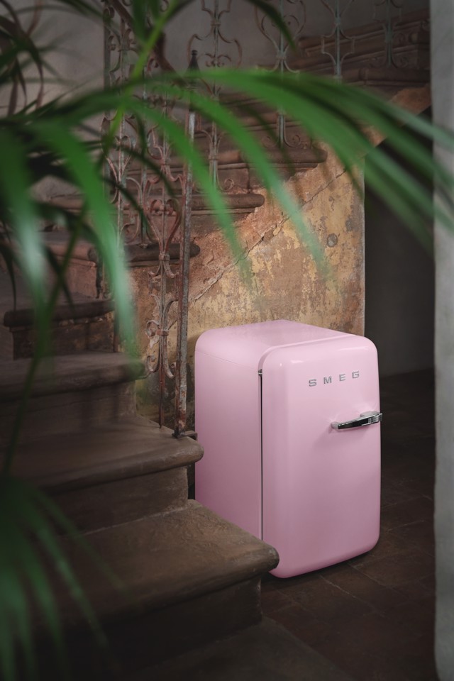 Smeg FAB5RPK6 frigorifero Libera installazione 34 L Rosa Made in Italy