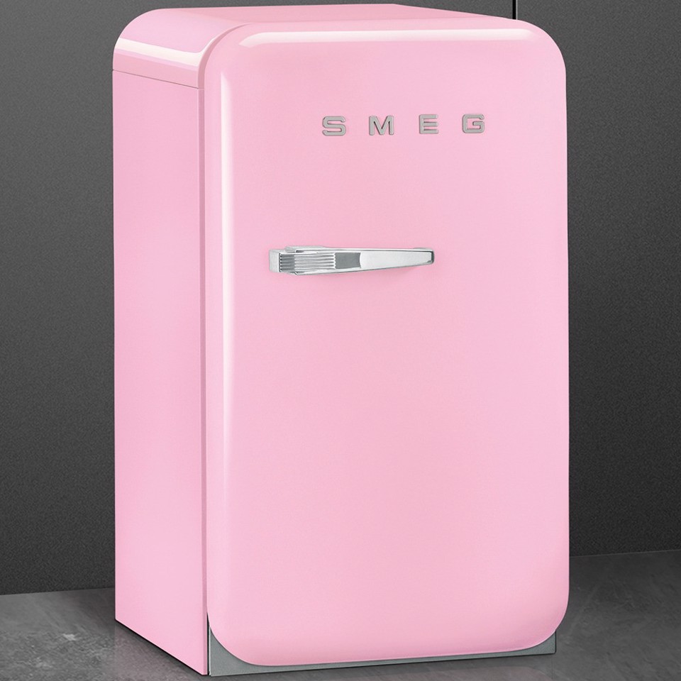 Smeg FAB5RPK6 frigorifero Libera installazione 34 L Rosa Made in Italy