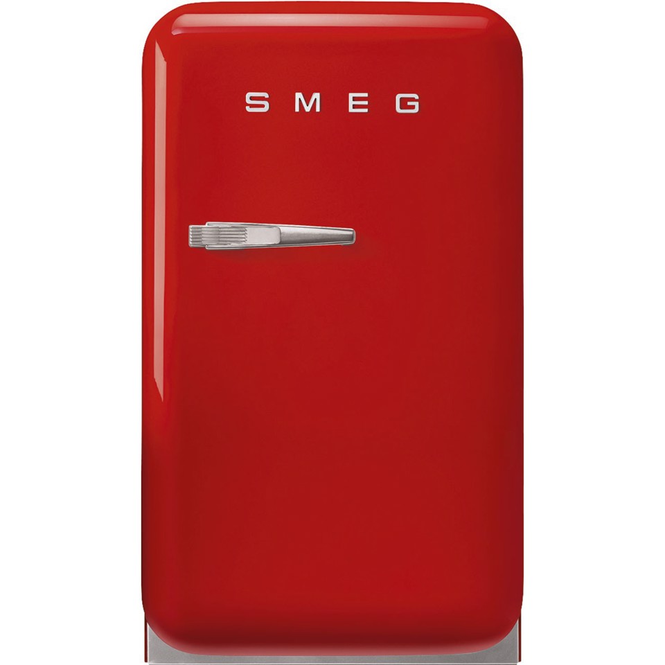 Smeg FAB5RRD6 frigorifero Libera installazione 34 L Rosso Made in Italy