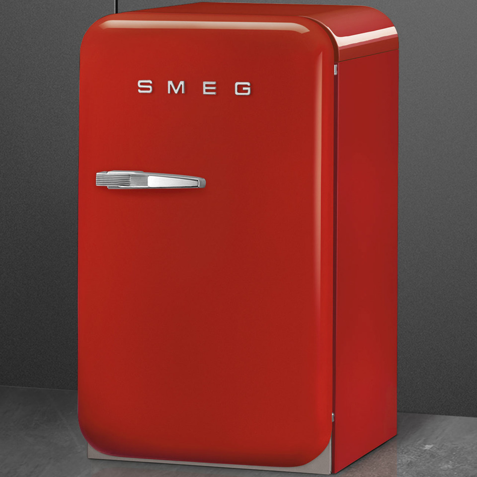 Smeg FAB5RRD6 frigorifero Libera installazione 34 L Rosso Made in Italy