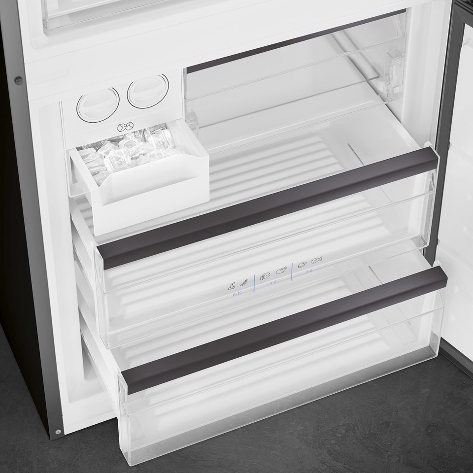 Smeg FC48KDND frigorifero con congelatore Libera installazione 481 L D Acciaio inox