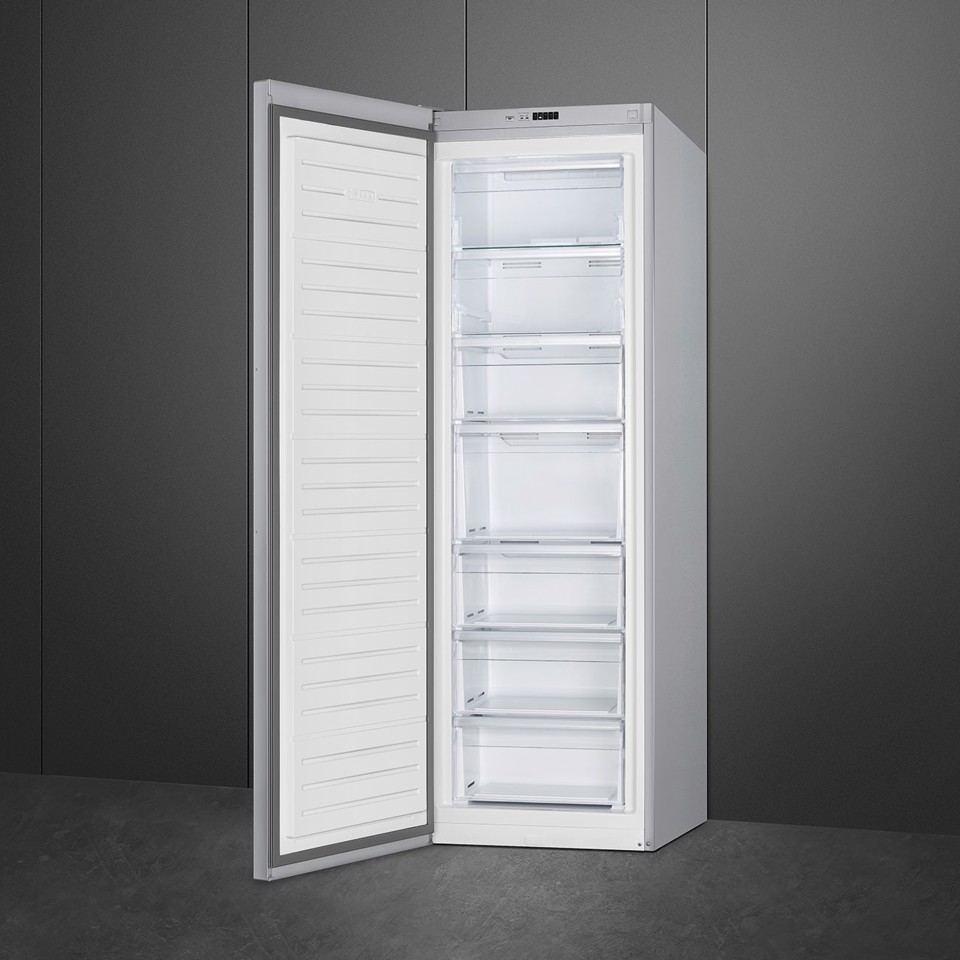 Smeg FF18EN2HX congelatore Libera installazione 280 L E Acciaio inossidabile