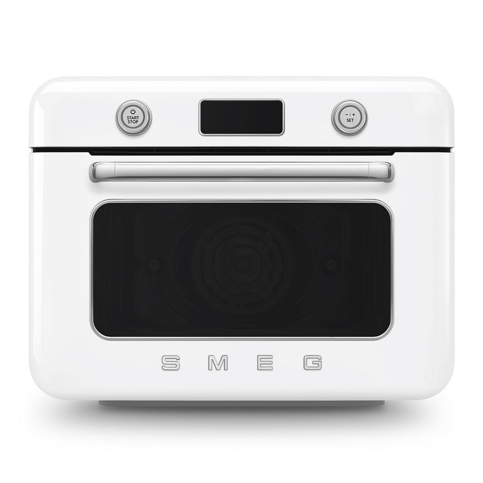 Smeg Forno combinato a vapore da appoggio 50's Style - Bianco - COF01WHEU