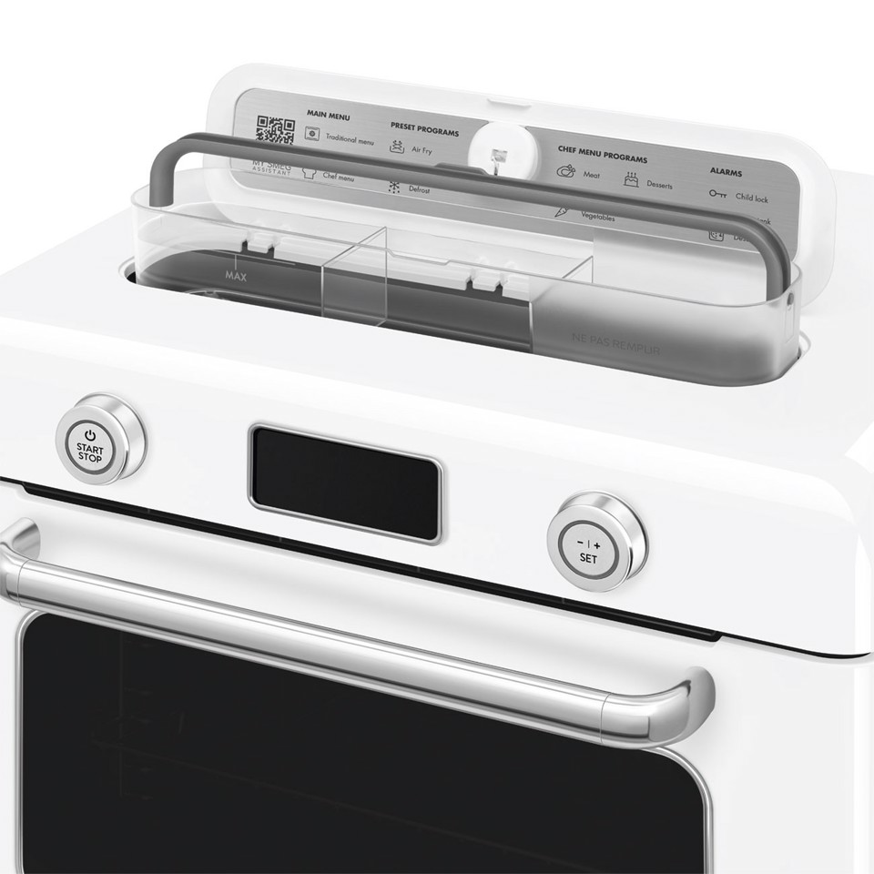 Smeg Forno combinato a vapore da appoggio 50's Style - Bianco - COF01WHEU