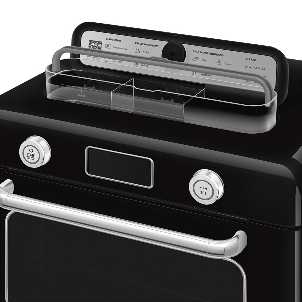 Smeg Forno combinato a vapore da appoggio 50's Style - Nero - COF01BLEU