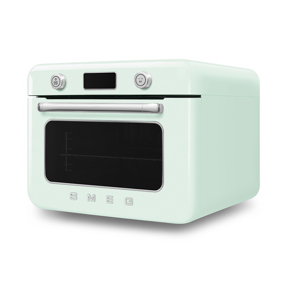 Smeg Forno combinato a vapore da appoggio 50's Style - Verde Pastello - COF01PGEU