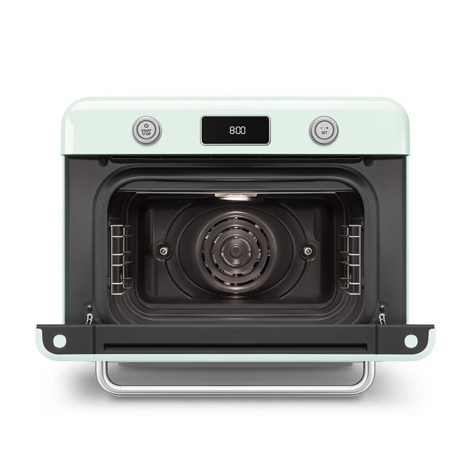 Smeg Forno combinato a vapore da appoggio 50's Style - Verde Pastello - COF01PGEU