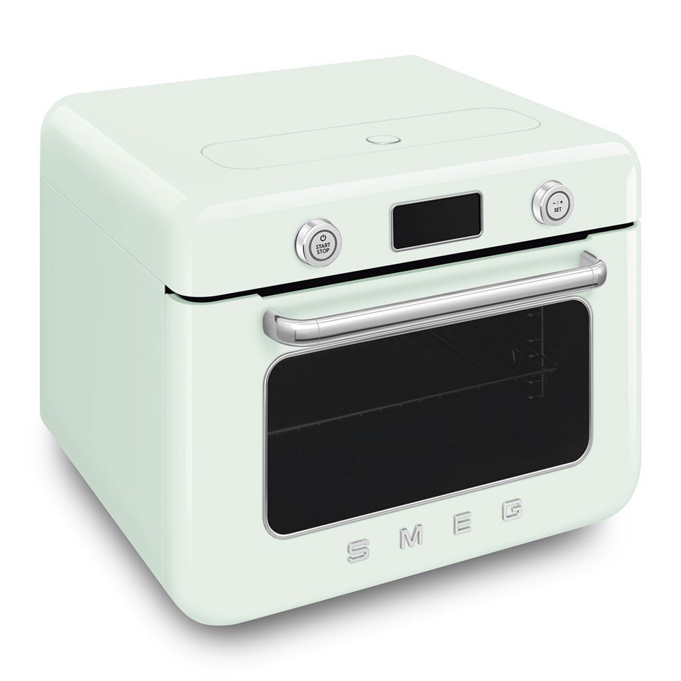 Smeg Forno combinato a vapore da appoggio 50's Style - Verde Pastello - COF01PGEU