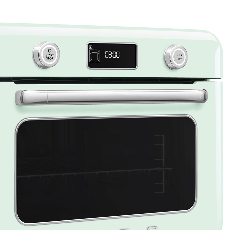 Smeg Forno combinato a vapore da appoggio 50's Style - Verde Pastello - COF01PGEU