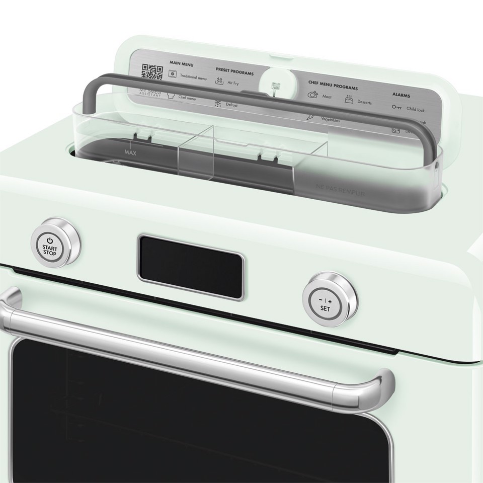 Smeg Forno combinato a vapore da appoggio 50's Style - Verde Pastello - COF01PGEU