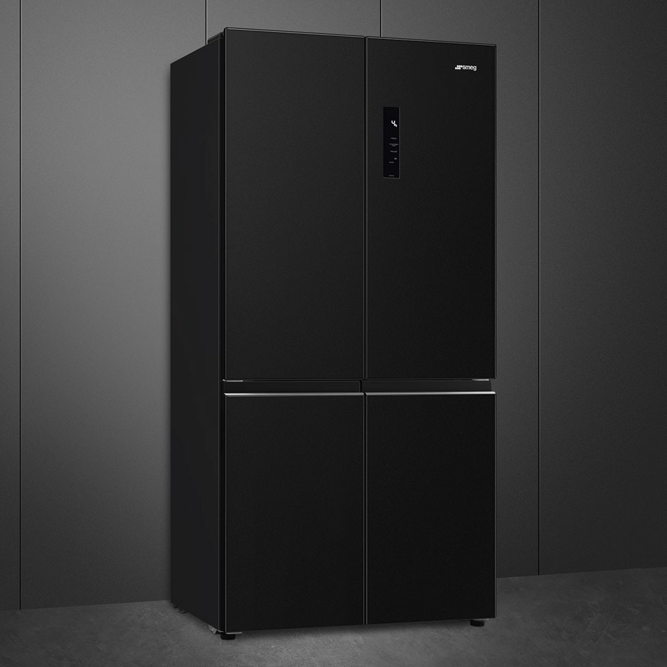 Smeg FQI60KD frigorifero side-by-side Libera installazione 522 L Nero