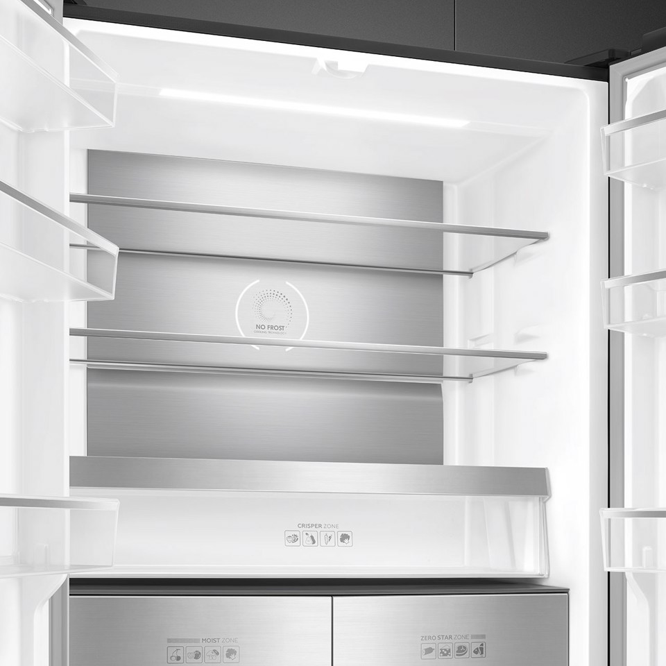 Smeg FQI60KD frigorifero side-by-side Libera installazione 522 L Nero