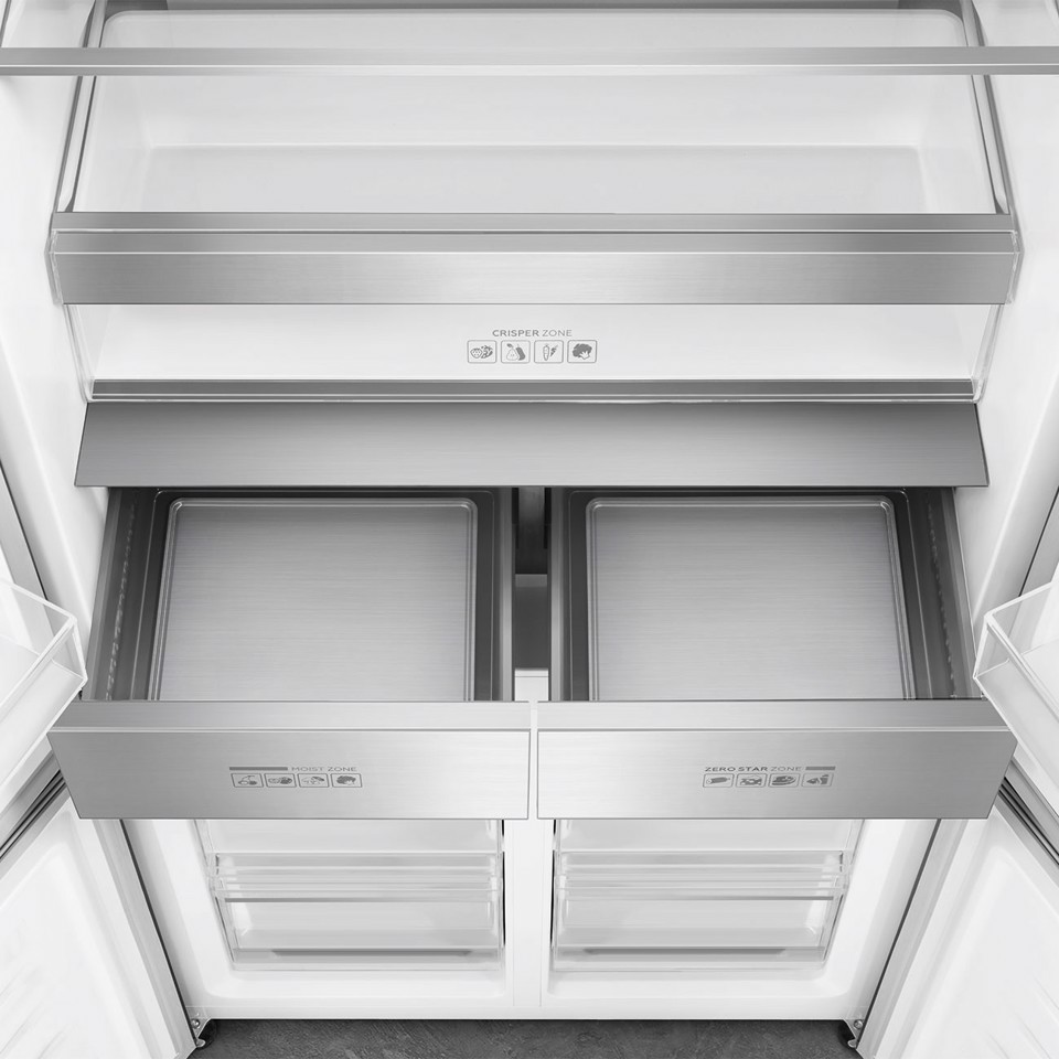 Smeg FQI60KD frigorifero side-by-side Libera installazione 522 L Nero