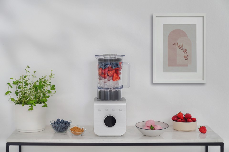 Smeg Frullatore ad alte prestazioni - Collezione – Bianco OPACO – BLC01WHMEU