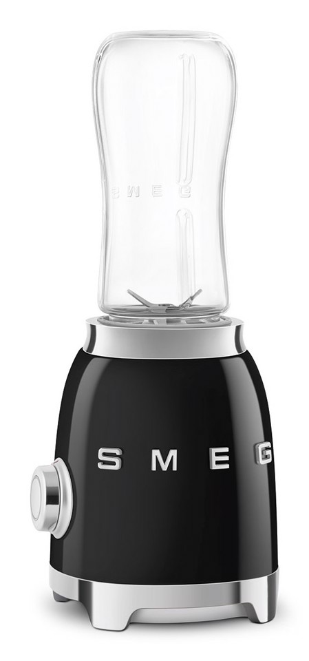 Smeg Frullatore Compatto 50's Style – Nero LUCIDO – PBF01BLEU