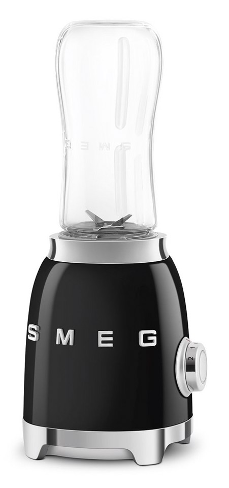 Smeg Frullatore Compatto 50's Style – Nero LUCIDO – PBF01BLEU