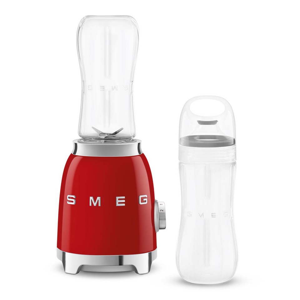 Smeg Frullatore Compatto 50's Style – Rosso LUCIDO – PBF01RDEU
