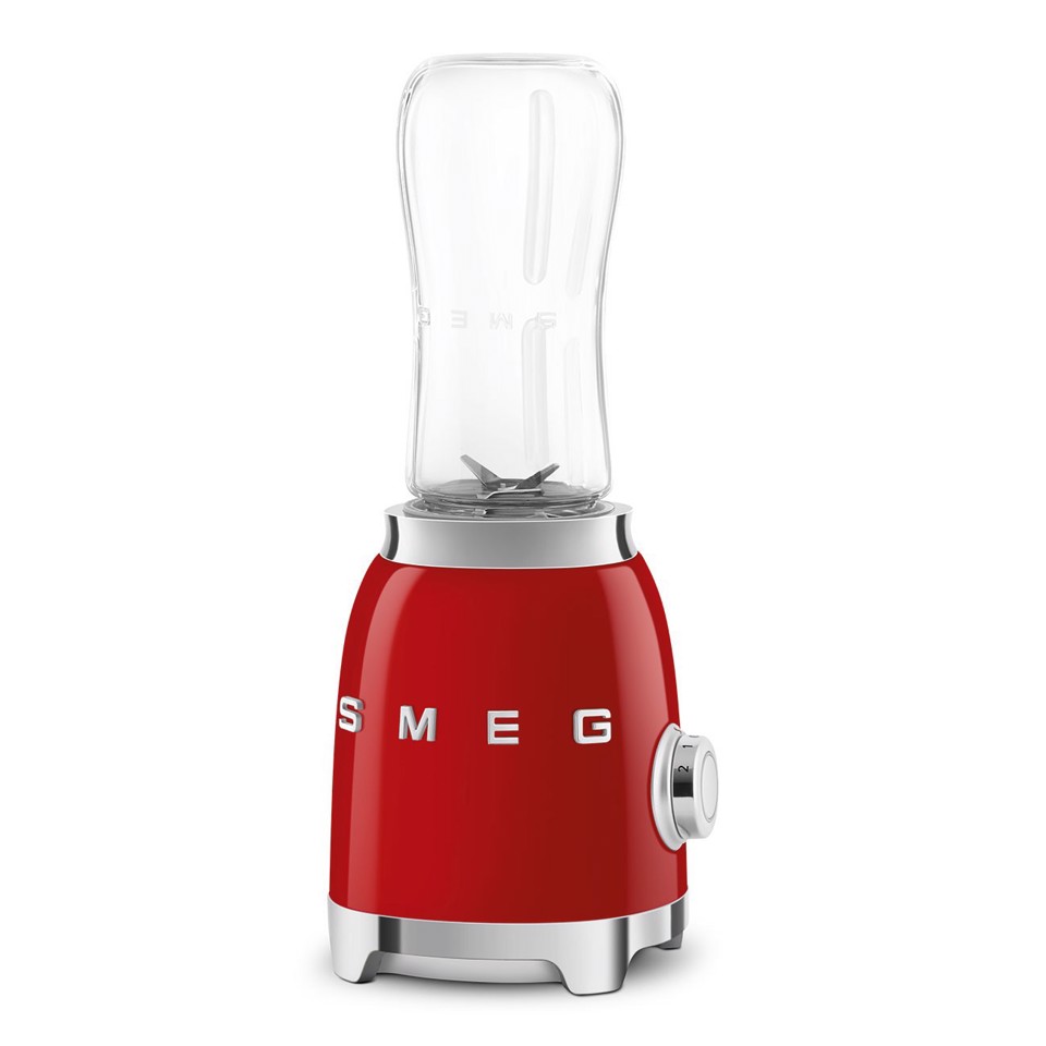 Smeg Frullatore Compatto 50's Style – Rosso LUCIDO – PBF01RDEU