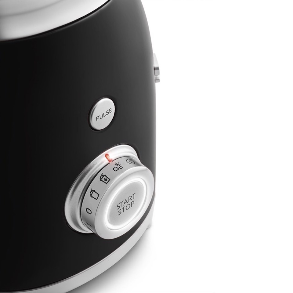 Smeg Frullatore da Tavolo 50's Style – Nero LUCIDO – BLF03BLEU