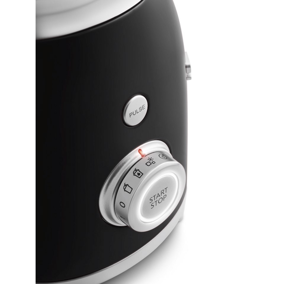 Smeg Frullatore da Tavolo 50's Style – Nero LUCIDO – BLF03BLEU