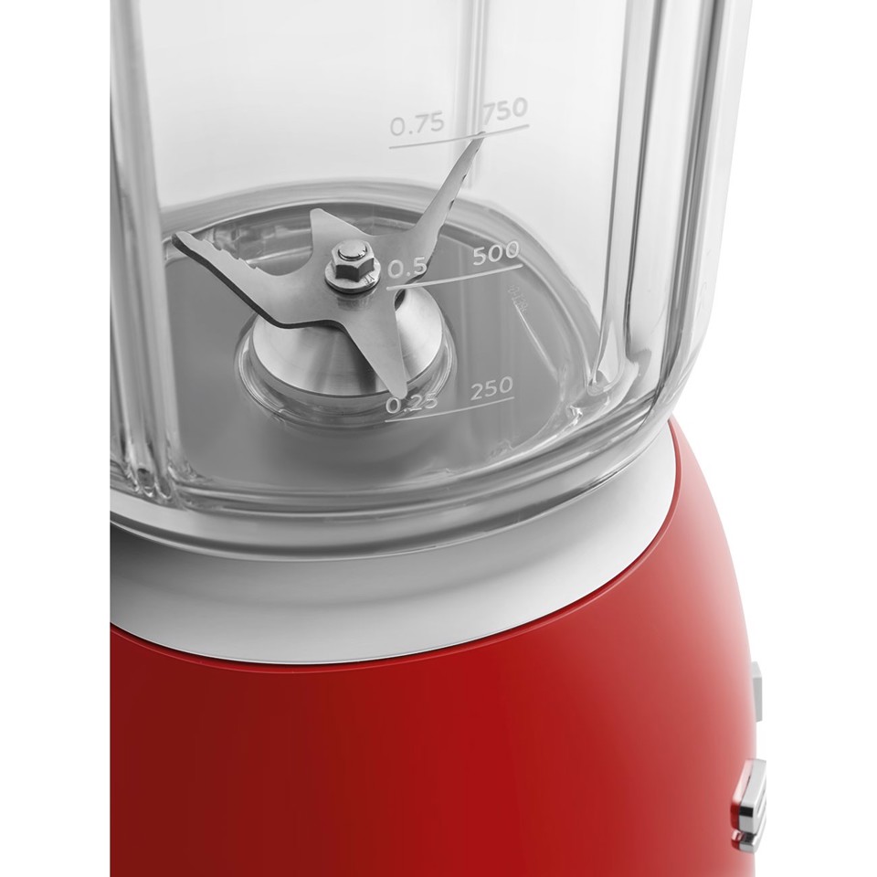 Smeg Frullatore da Tavolo 50's Style – Rosso LUCIDO – BLF03RDEU