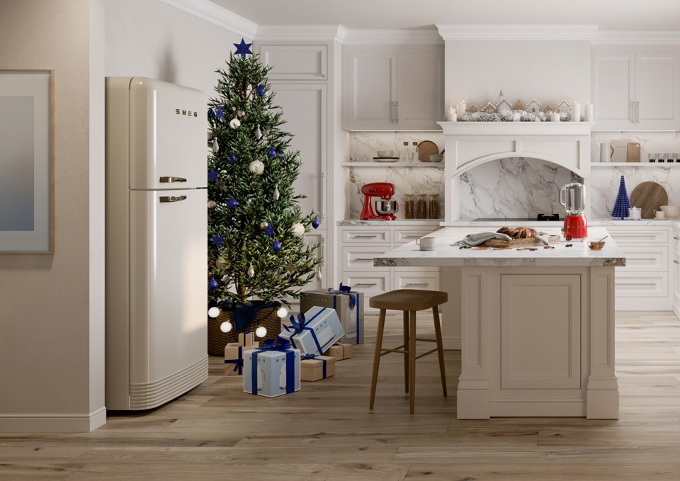 Smeg Frullatore da Tavolo 50's Style – Rosso LUCIDO – BLF03RDEU