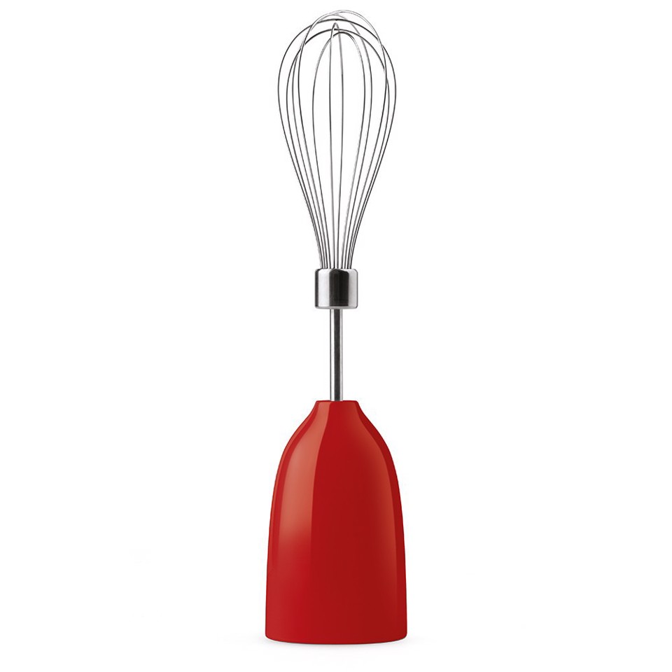Smeg Frullatore Immersione con Accessori 50's Style – Rosso LUCIDO – HBF03RDEU