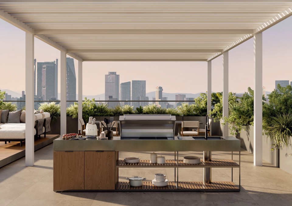 Smeg KBSF02WH posata da cucina e set di coltelli 6 pz Ceppo per coltelli con fessure