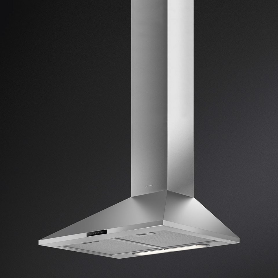 Smeg KDE600EX cappa aspirante Cappa aspirante a parete Acciaio inox 553 m³/h