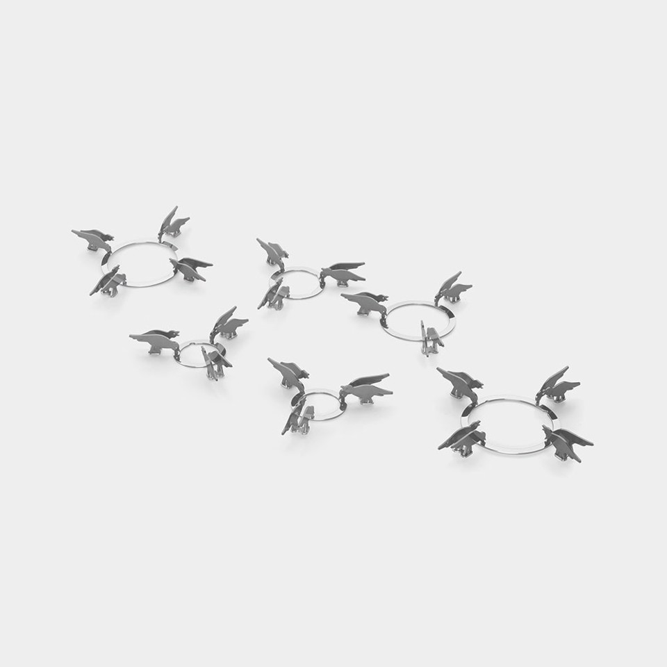 Smeg KPDSN100B accessorio e componente per piano cottura Acciaio inossidabile Kit di padelle