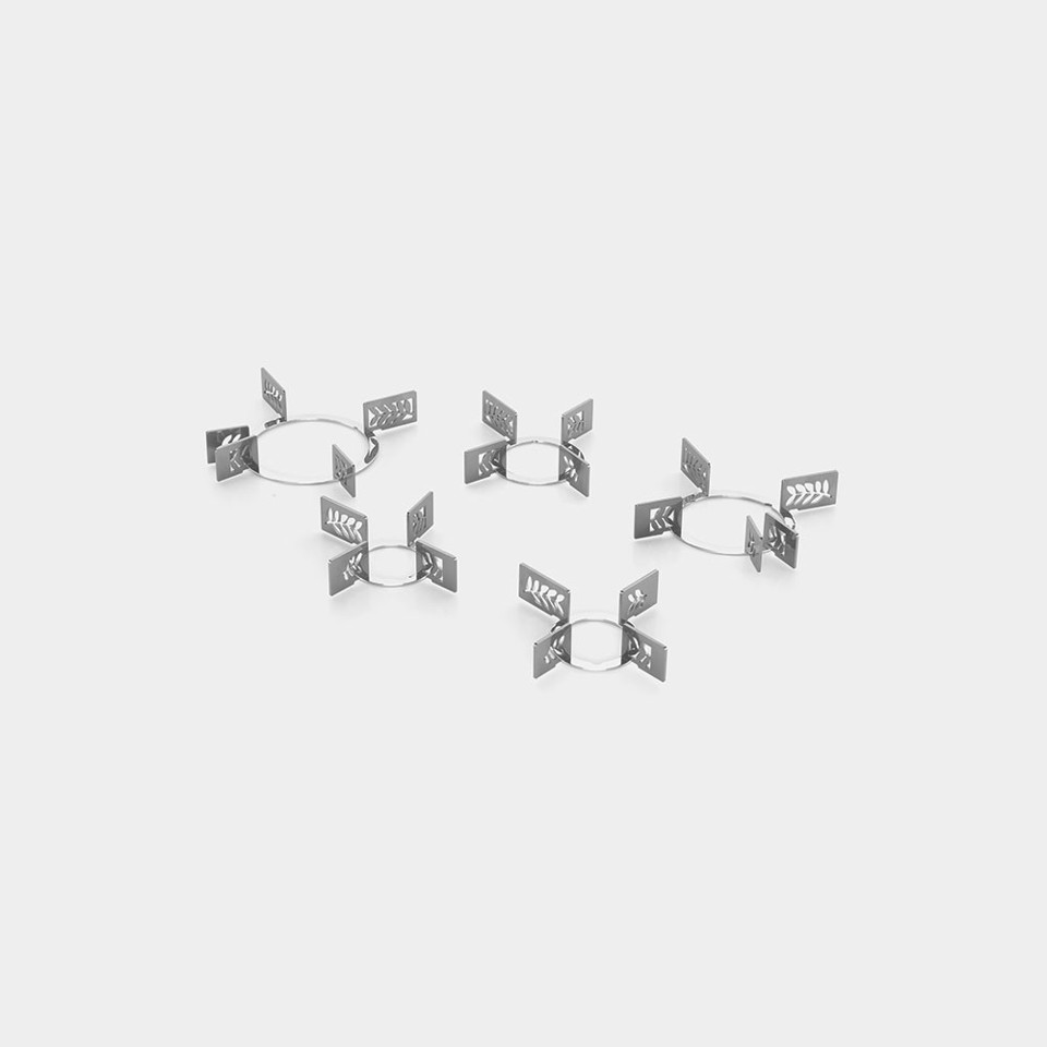 Smeg KPDSN75L accessorio e componente per piano cottura Acciaio inossidabile Kit di padelle