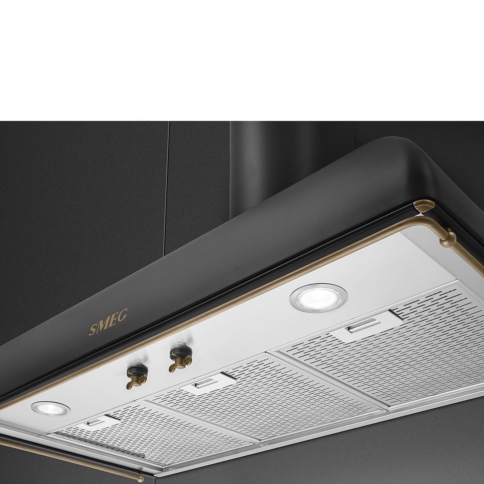 Smeg KS89AOE cappa aspirante Cappa aspirante a parete Antracite 820 m³/h A