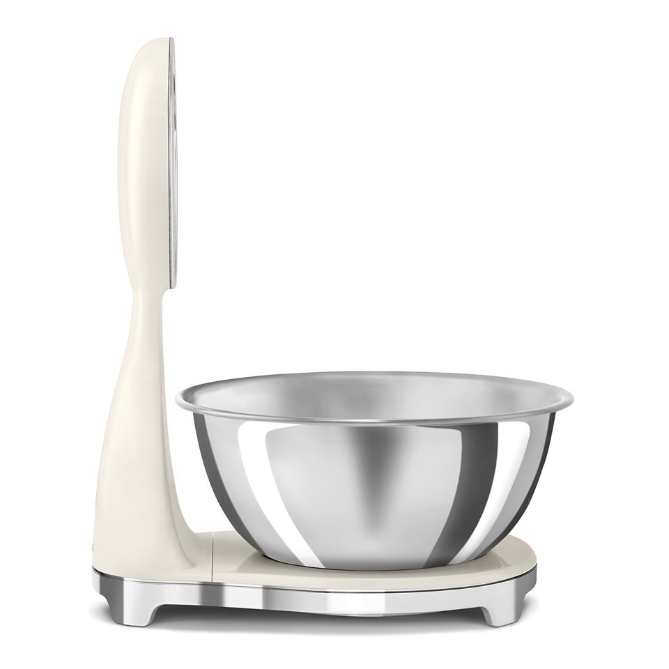 Smeg KSF01CRWW bilancia da cucina Crema Superficie piana Bilancia da cucina elettronica